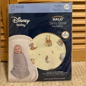 Halo Disney™ Winnie the Pooh 100% Cotton Swaddle TOG 1.5
